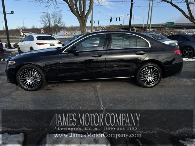 new 2025 Mercedes-Benz C-Class car, priced at $56,230