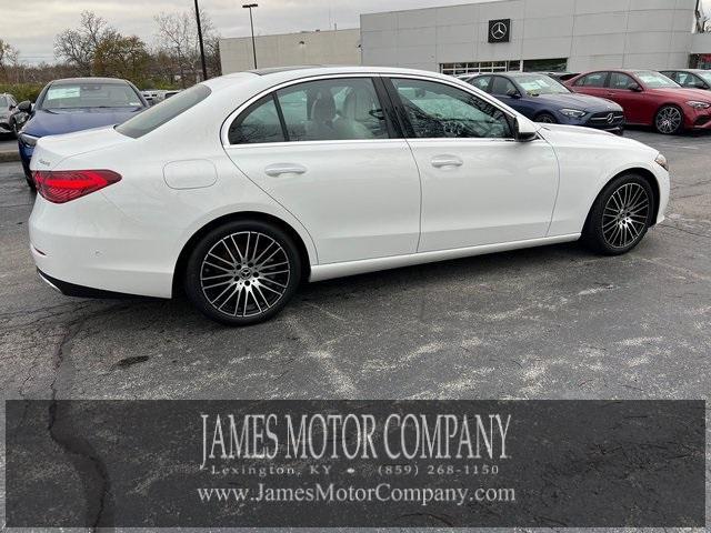 used 2022 Mercedes-Benz C-Class car, priced at $39,975