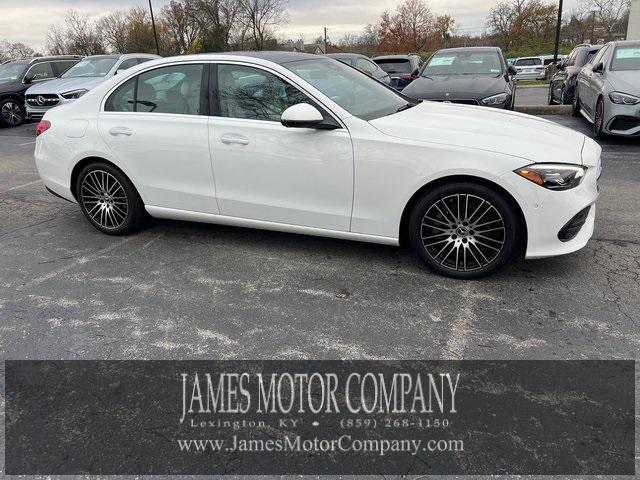 used 2022 Mercedes-Benz C-Class car, priced at $39,975