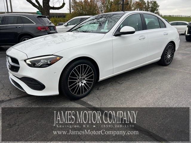 used 2022 Mercedes-Benz C-Class car, priced at $41,333