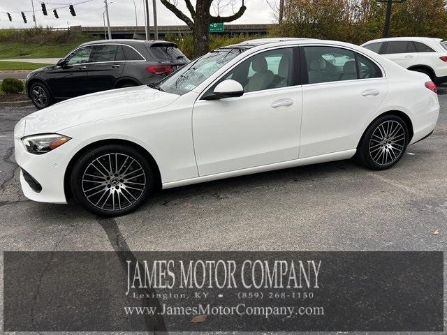 used 2022 Mercedes-Benz C-Class car, priced at $39,975