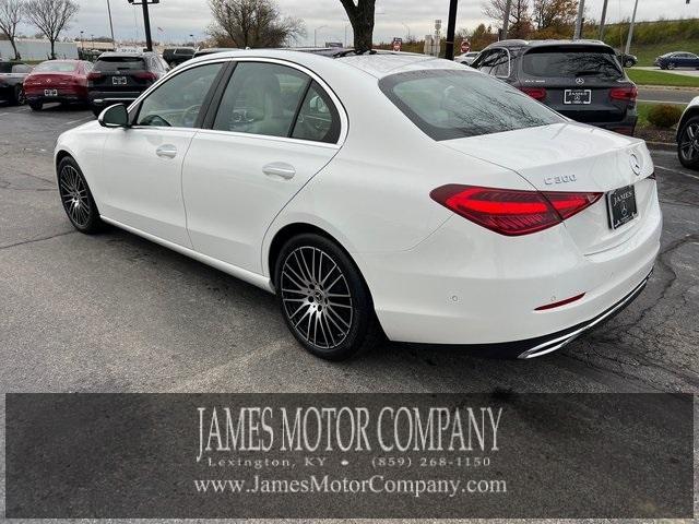 used 2022 Mercedes-Benz C-Class car, priced at $39,975