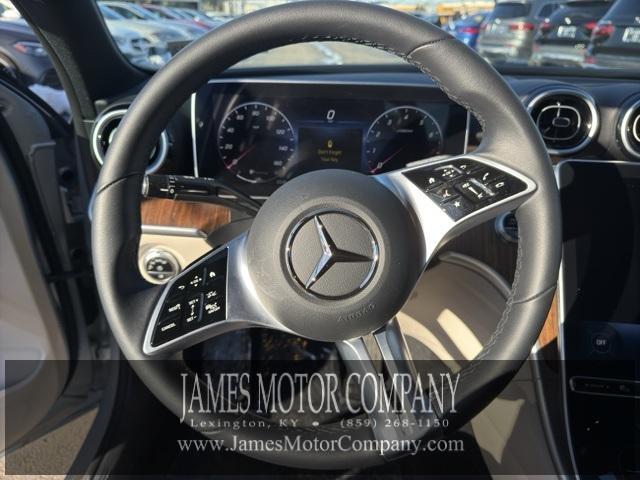 used 2024 Mercedes-Benz C-Class car, priced at $49,213