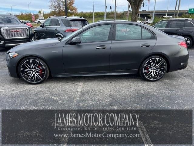 new 2024 Mercedes-Benz AMG C 43 car, priced at $80,280