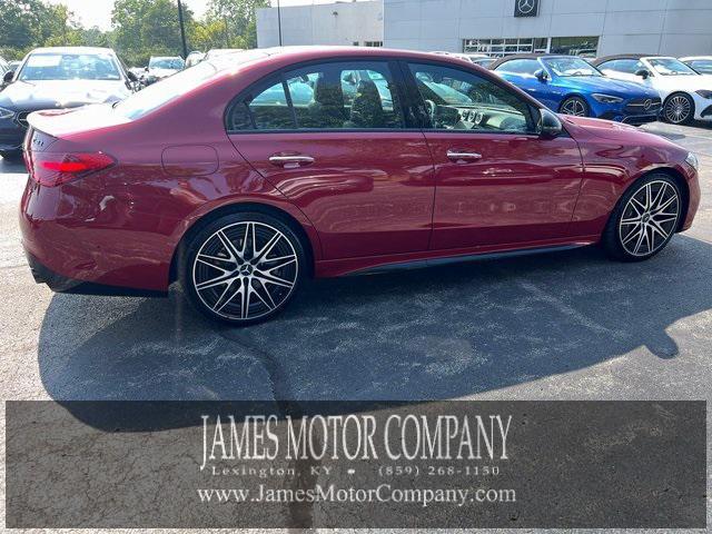 new 2024 Mercedes-Benz AMG C 43 car, priced at $76,055