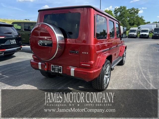 used 2021 Mercedes-Benz AMG G 63 car, priced at $156,743