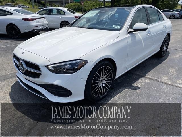 new 2025 Mercedes-Benz C-Class car, priced at $52,885
