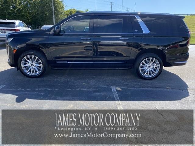 used 2024 Cadillac Escalade ESV car, priced at $85,839