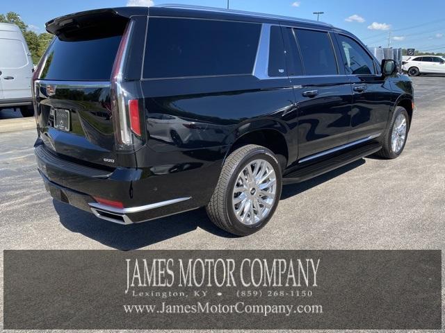 used 2024 Cadillac Escalade ESV car, priced at $85,839