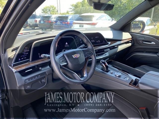 used 2024 Cadillac Escalade ESV car, priced at $85,839