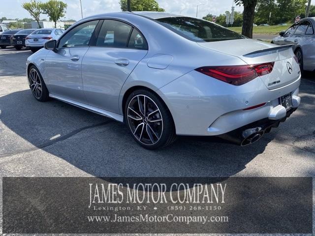 new 2025 Mercedes-Benz AMG CLA 35 car, priced at $62,055