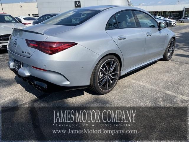 new 2025 Mercedes-Benz AMG CLA 35 car, priced at $62,055