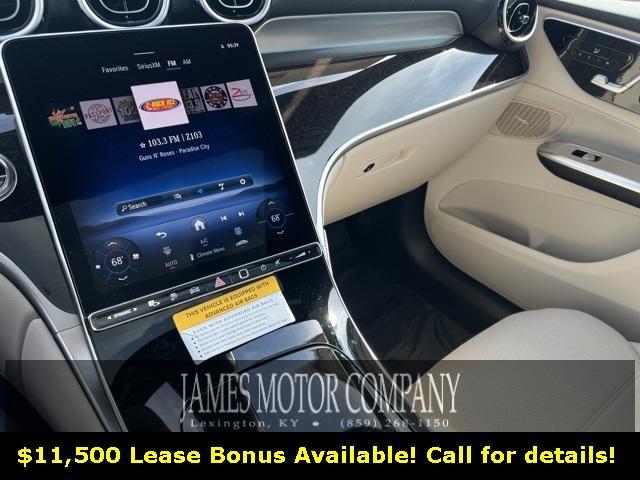 new 2025 Mercedes-Benz GLC 350e car, priced at $64,920