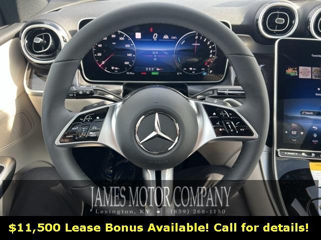 new 2025 Mercedes-Benz GLC 350e car, priced at $64,920