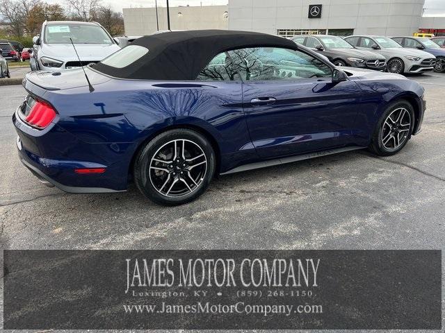 used 2018 Ford Mustang car, priced at $22,278