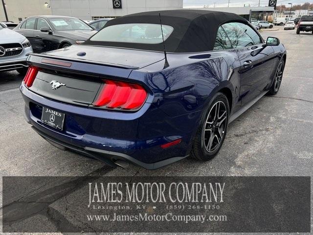 used 2018 Ford Mustang car, priced at $22,278