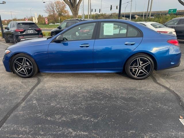 used 2024 Mercedes-Benz C-Class car, priced at $49,554