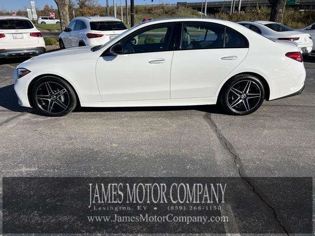 used 2024 Mercedes-Benz C-Class car, priced at $48,354