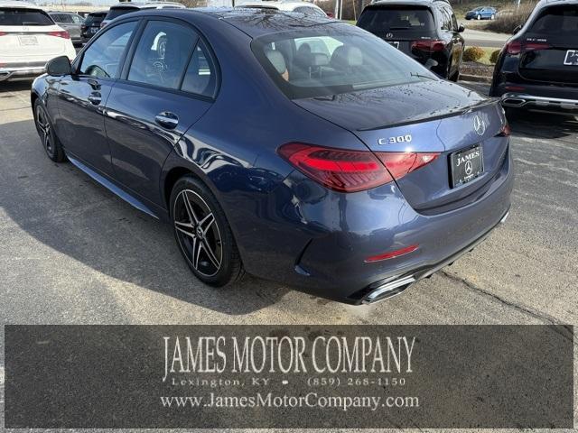 new 2025 Mercedes-Benz C-Class car, priced at $57,455