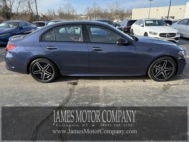 new 2025 Mercedes-Benz C-Class car, priced at $57,455