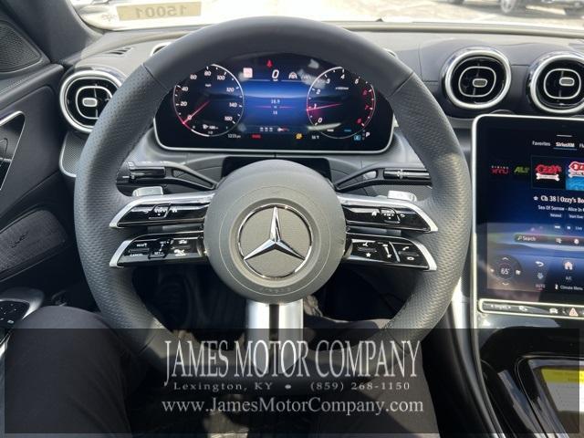 new 2025 Mercedes-Benz C-Class car, priced at $60,395