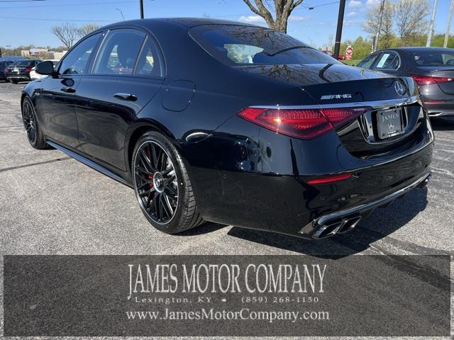 new 2025 Mercedes-Benz AMG S 63 E car, priced at $198,195