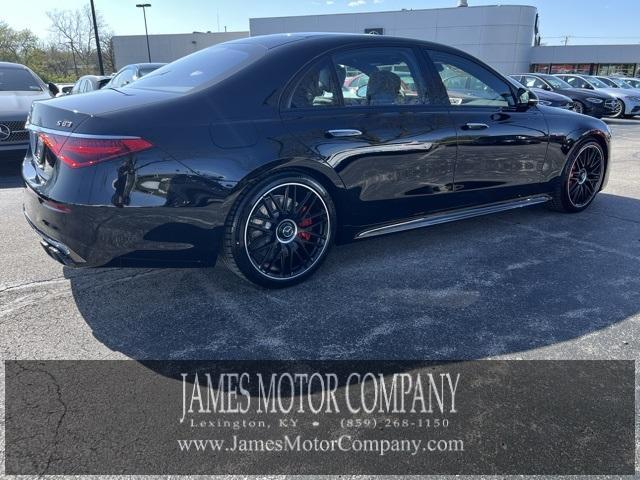 new 2025 Mercedes-Benz AMG S 63 E car, priced at $198,195