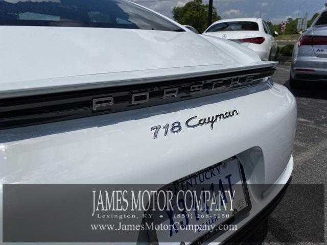 used 2024 Porsche 718 Cayman car, priced at $78,980
