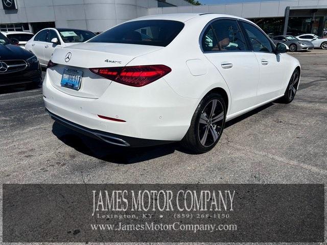 used 2025 Mercedes-Benz C-Class car, priced at $46,724