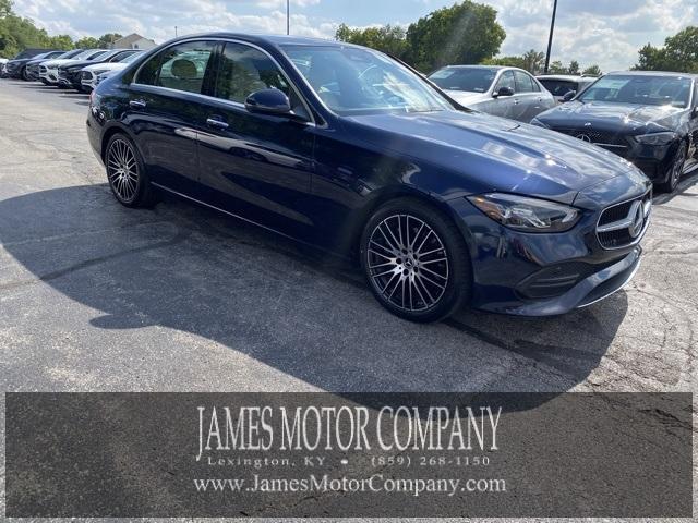 used 2022 Mercedes-Benz C-Class car, priced at $35,163