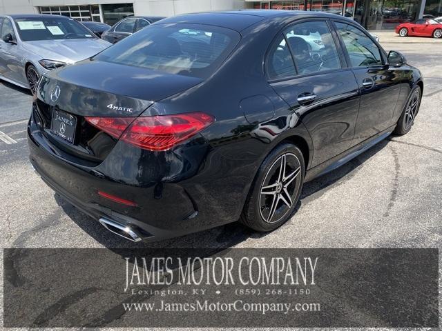 new 2025 Mercedes-Benz C-Class car, priced at $55,935