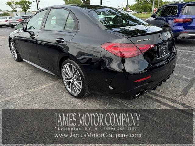 new 2024 Mercedes-Benz AMG C 43 car, priced at $71,935