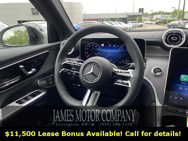 new 2025 Mercedes-Benz GLC 350e car, priced at $70,360
