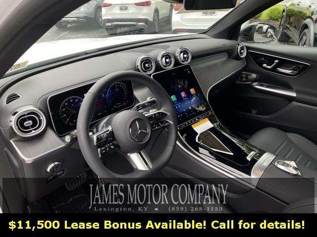 new 2025 Mercedes-Benz GLC 350e car, priced at $70,360