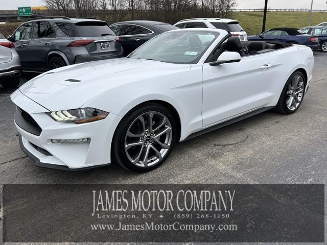 used 2021 Ford Mustang car, priced at $28,283