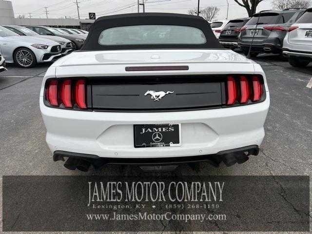 used 2021 Ford Mustang car, priced at $28,283