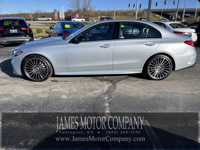 new 2025 Mercedes-Benz C-Class car, priced at $59,470