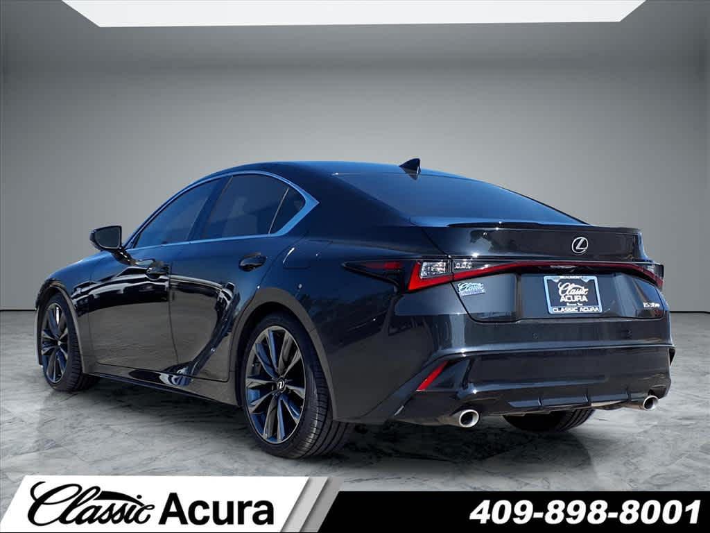 used 2022 Lexus IS 350 car, priced at $39,413