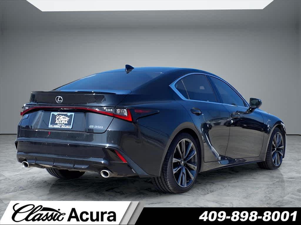 used 2022 Lexus IS 350 car, priced at $39,413