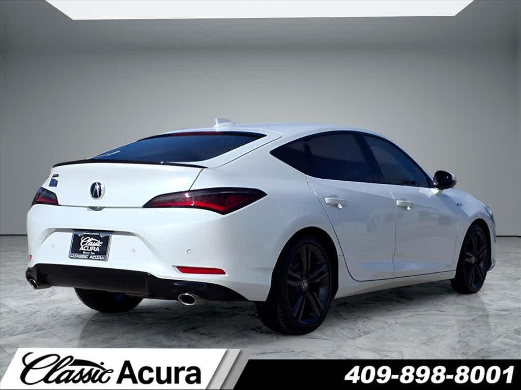 used 2025 Acura Integra car, priced at $33,861