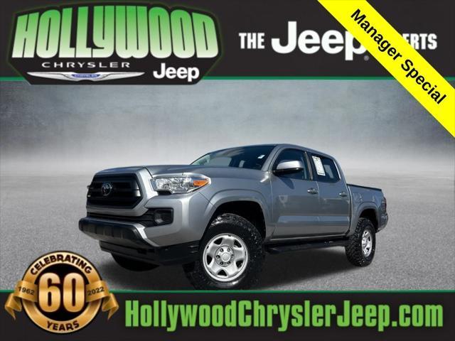 used 2021 Toyota Tacoma car, priced at $23,989