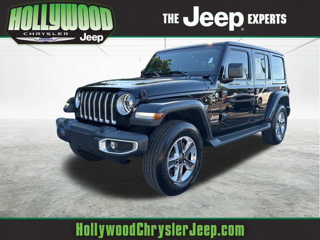 used 2021 Jeep Wrangler Unlimited car, priced at $26,921