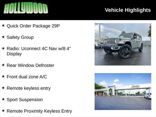 used 2021 Jeep Wrangler Unlimited car, priced at $33,159