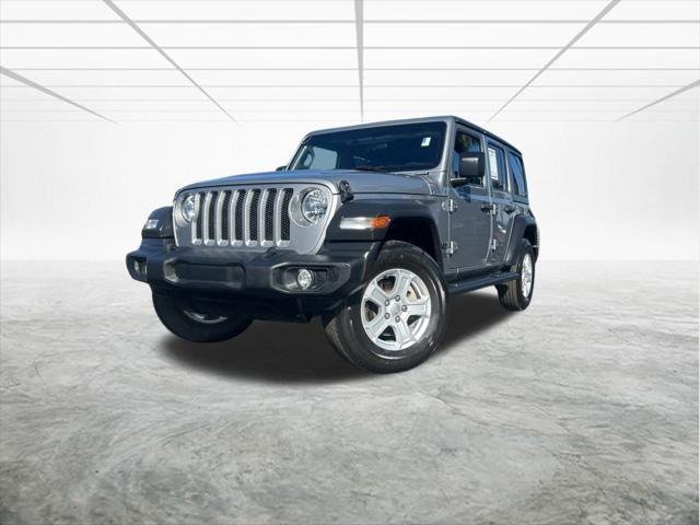 used 2021 Jeep Wrangler Unlimited car, priced at $23,611