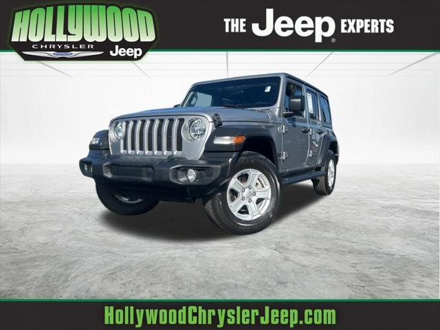 used 2021 Jeep Wrangler Unlimited car, priced at $24,109