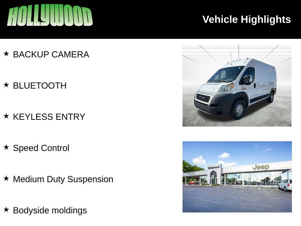 used 2020 Ram ProMaster 1500 car, priced at $16,975