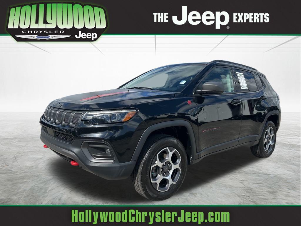 used 2022 Jeep Compass car, priced at $21,995