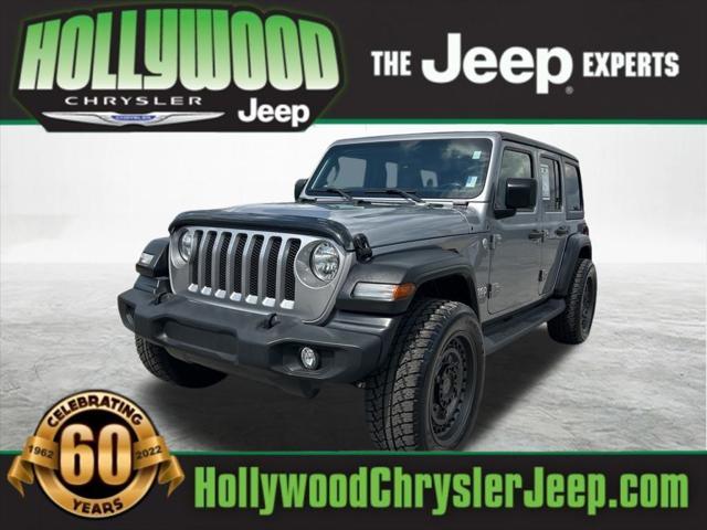 used 2020 Jeep Wrangler Unlimited car, priced at $24,990