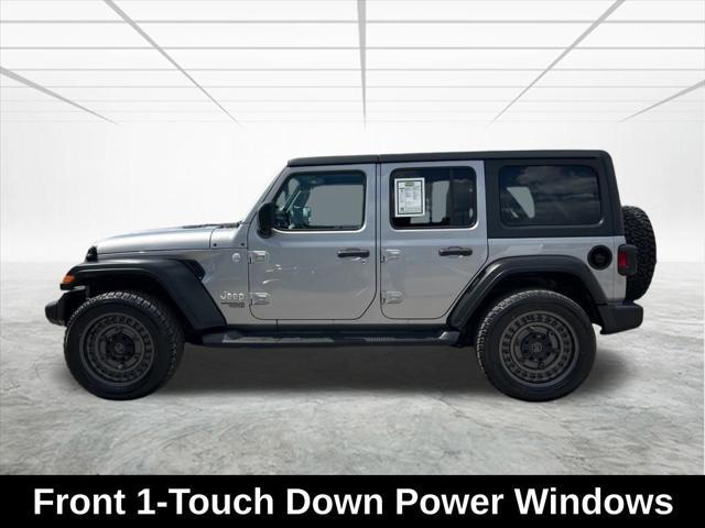 used 2020 Jeep Wrangler Unlimited car, priced at $24,990