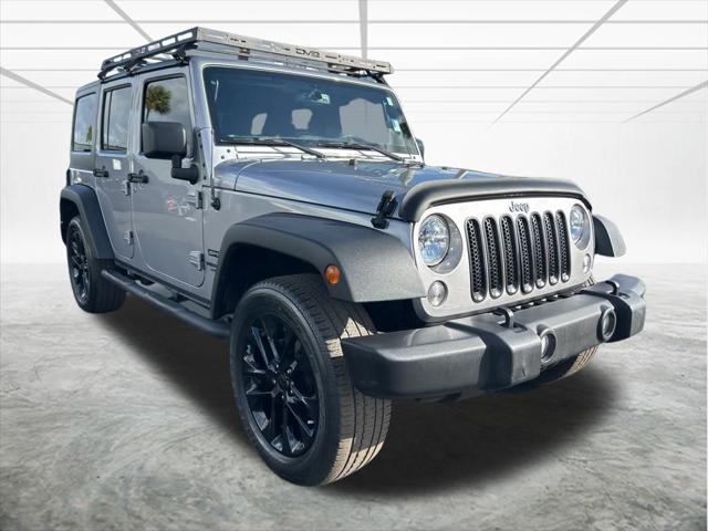 used 2017 Jeep Wrangler Unlimited car, priced at $21,686